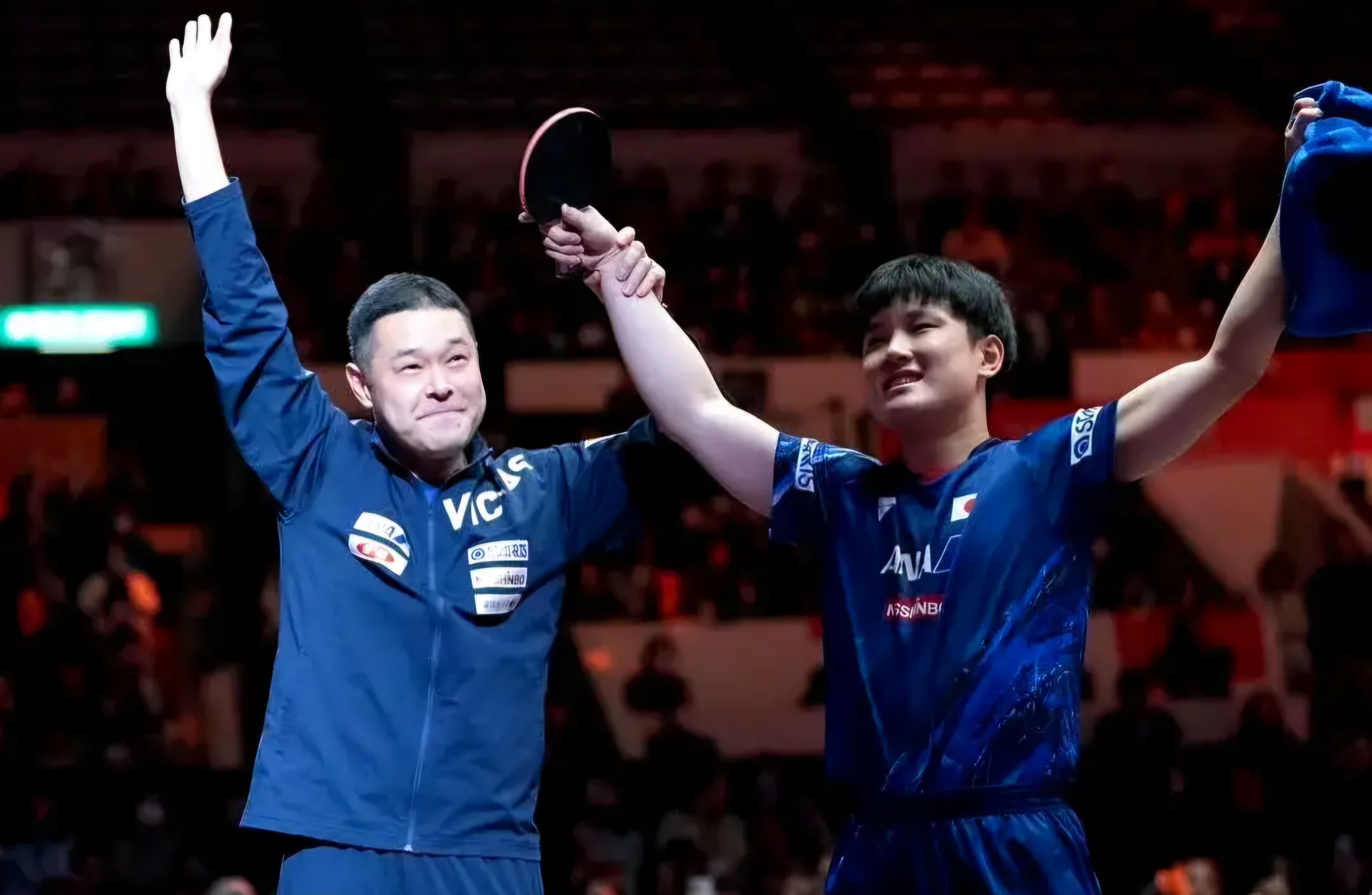 瑞典队险胜奥地利队，张本智和惊艳四座